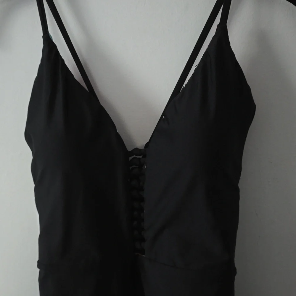 La Blanca Women's One Piece Floral Swimsuit Reversible Size 10